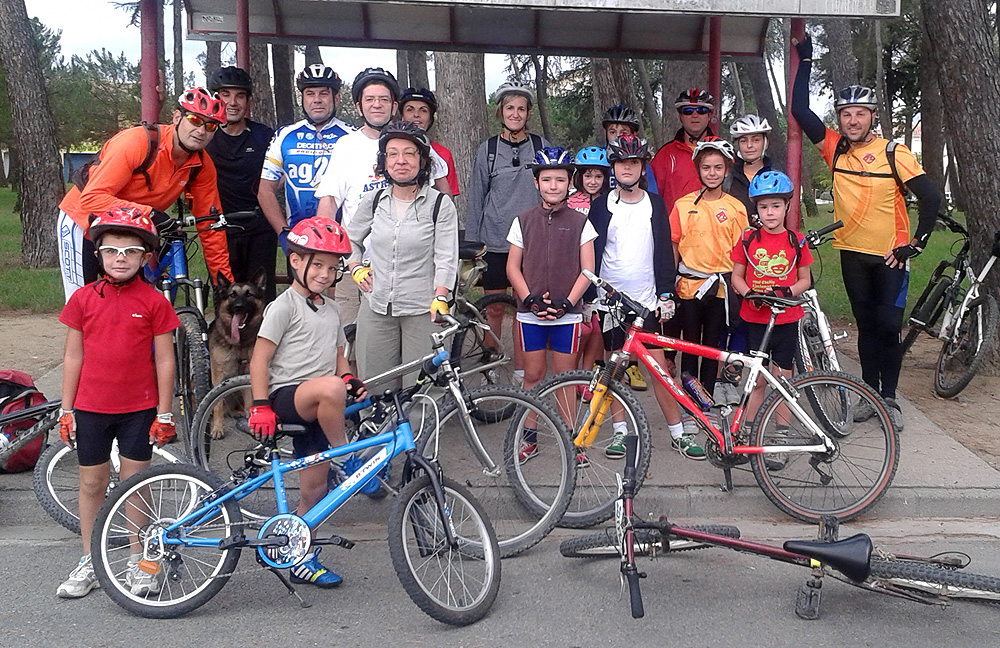 Bicicletada fins a Riudellots 1 - Diumenge, 15 de setembre de 2013