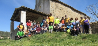 1a etapa del camí de Sant Jaume: Caldes- Sant Romà de Brunyola 1 - Diumenge, 3 d'abril de 2016